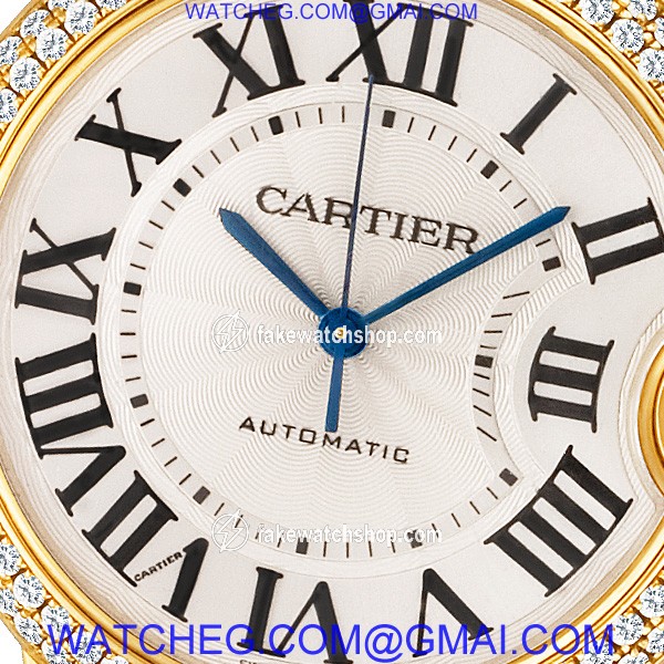 Cartier WE9005Z3 Ballon Bleu Automatic Unisex 18k yellow gold 2