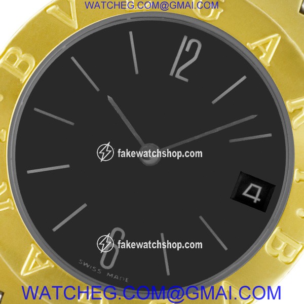 Bvlgari BB.30.GSD Bvlgari Quartz Unisex 18k yellow gold 2