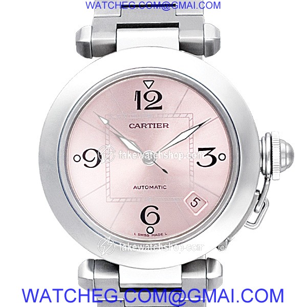 Cartier W31078M7 Pasha Automatic Unisex Stainless Steel 2
