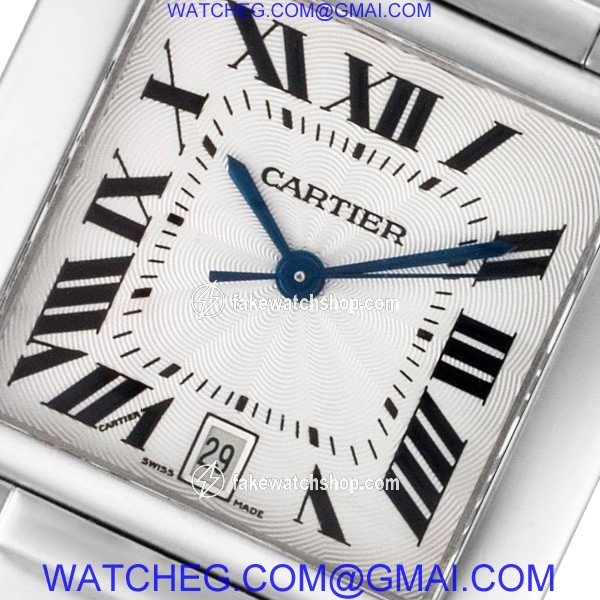 Cartier W51002Q3 Tank Francaise Automatic Male Stainless Steel 2
