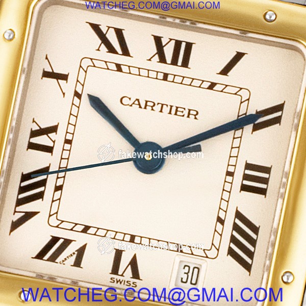 Cartier W25028B Panthere Quartz Male Stainless Steel 2