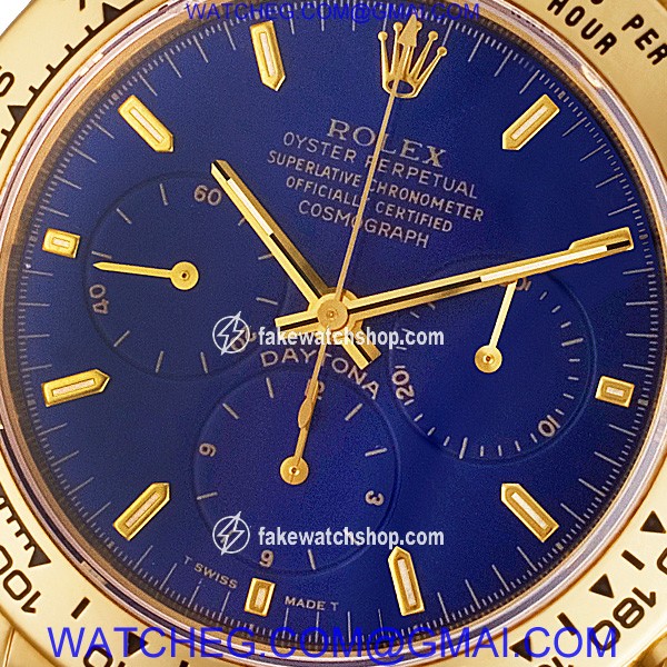 Rolex 16518 Daytona Automatic Male 18k yellow gold 2