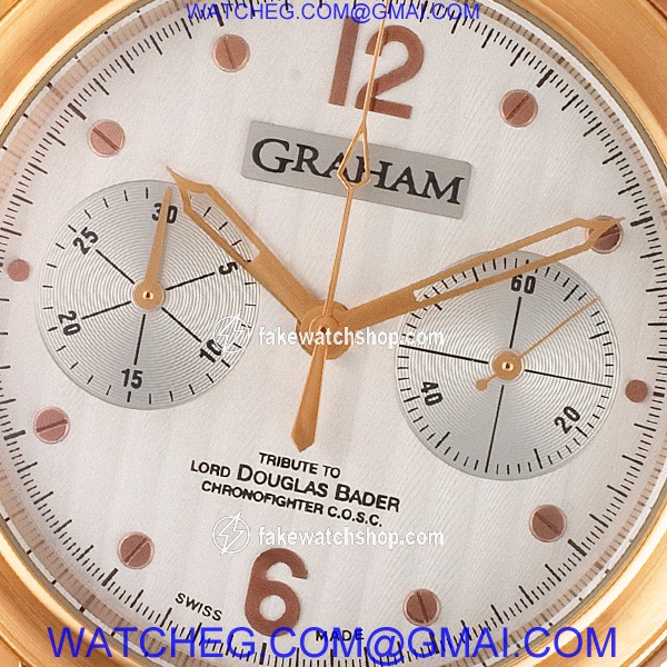 Graham Graham 2456 Chronofighter Automatic Male 18k rose gold 2