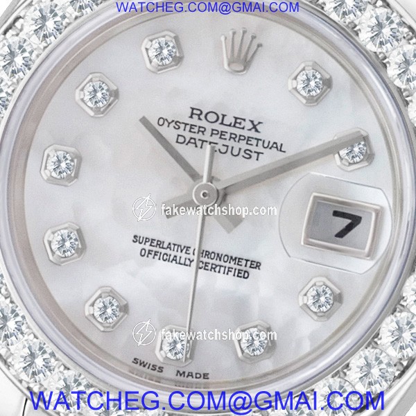 Rolex 80299 Pearlmaster Automatic Female 18k White Gold 2