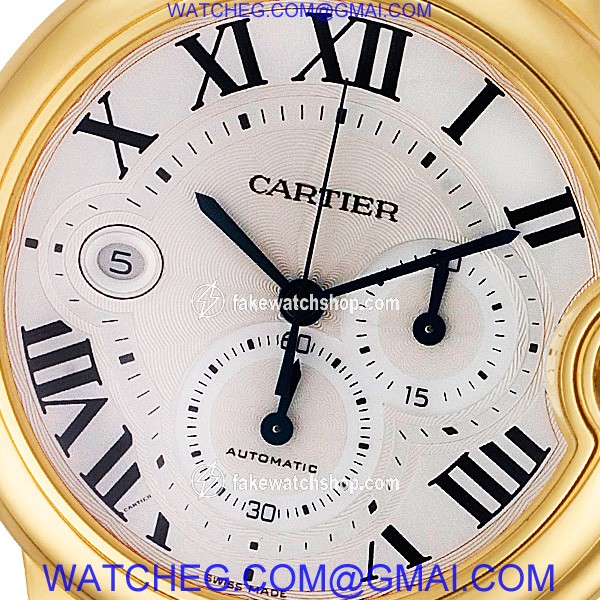 Cartier w6920008 Ballon Bleu Automatic Male 18k yellow gold 2