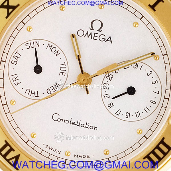 Omega 1961070 Constellation Quartz Male 18k yellow gold 2
