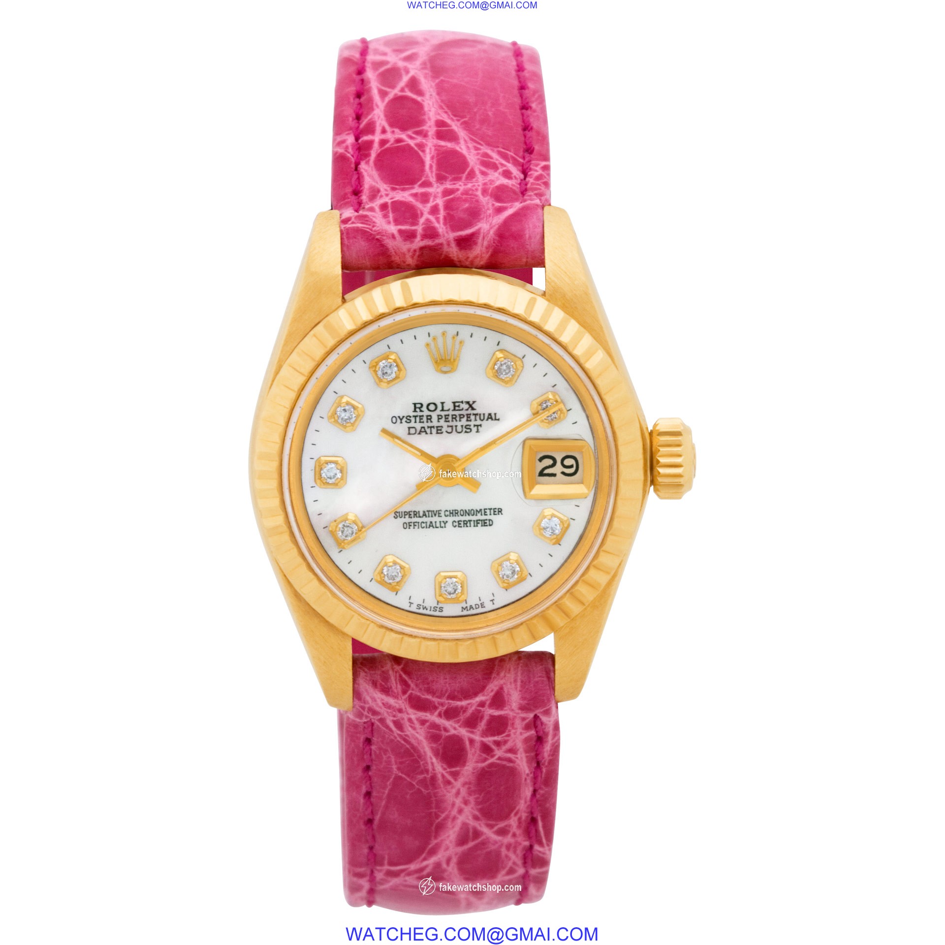 Rolex 6917 Datejust Automatic Female 18k yellow gold 2