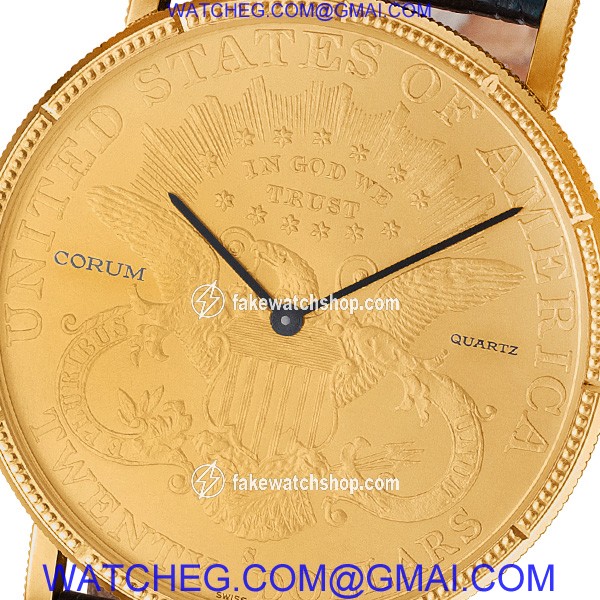 Corum Corum 2934 $20 Coin Quartz Male Gold 2