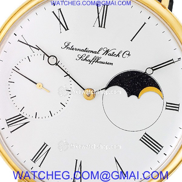 IWC IWC 3605 Moon Phase Manual Male 18k yellow gold 2