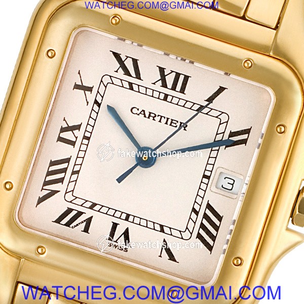 Cartier w2501489 Panthere Quartz Male 18k yellow gold 2