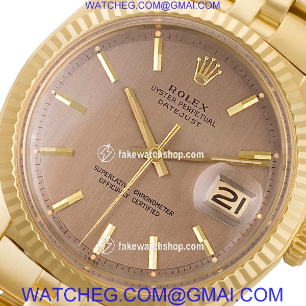 Rolex 1601 Datejust Automatic Male 18k yellow gold 2