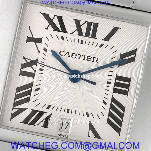 Cartier W51002Q3 Tank Francaise Automatic Male Stainless Steel 2