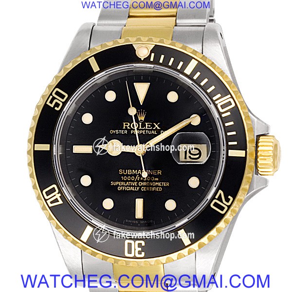 Rolex 16613 Submariner Automatic Male 18k gold & Stainless Steel 2
