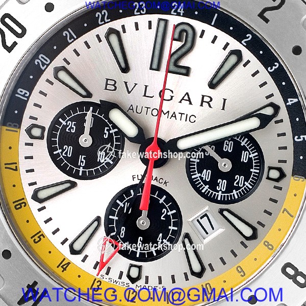 Bvlgari gmt40sfb Diagono Automatic Male Stainless Steel 2