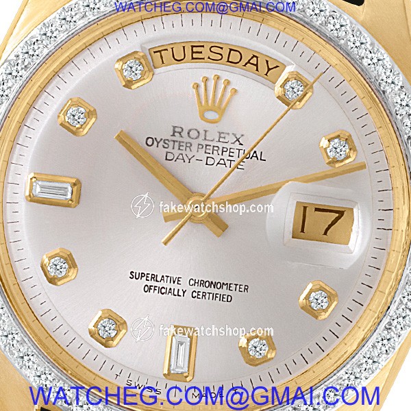 Rolex 1807 Day-Date Automatic Male 18k yellow gold 2