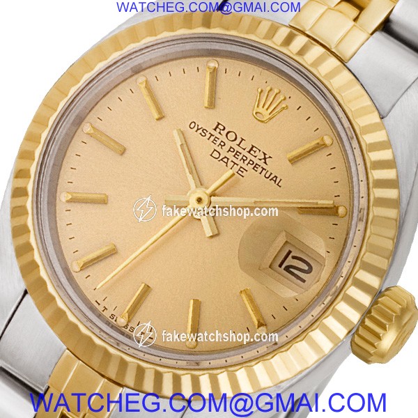 Rolex 6917 Date Automatic Female Stainless Steel 2