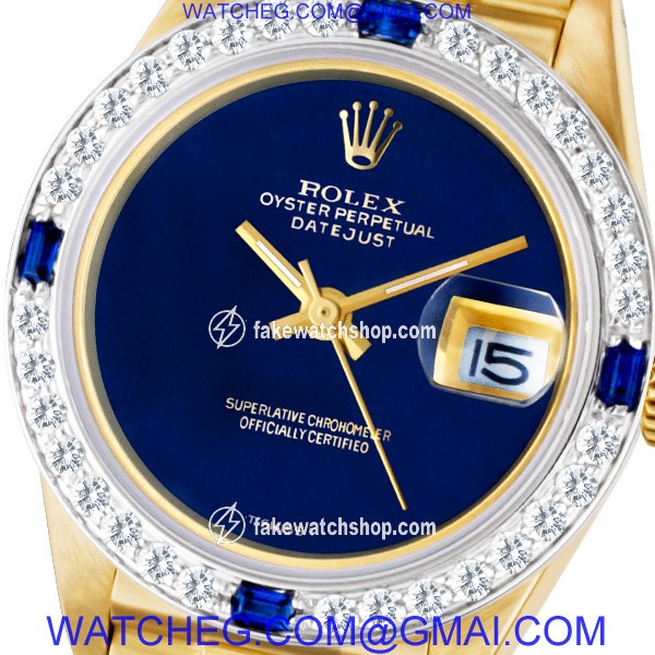 Rolex 6917 Datejust Automatic Female 18k yellow gold 2