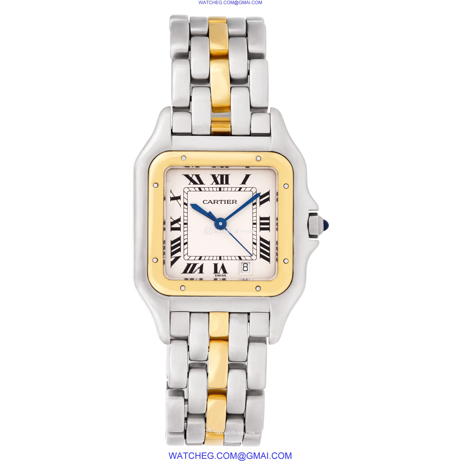 Cartier W25028B Panthere Quartz Unisex Stainless Steel 2