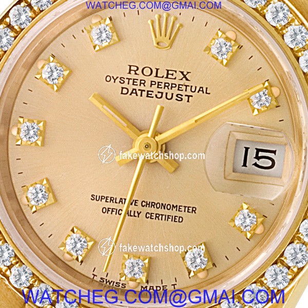 Rolex 69178 Datejust Automatic Female 18k yellow gold 2