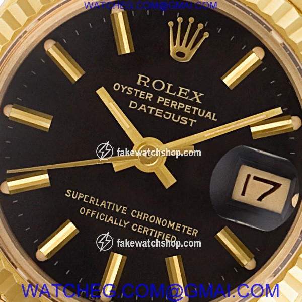 Rolex 6917 Datejust Automatic Female 18k yellow gold 2