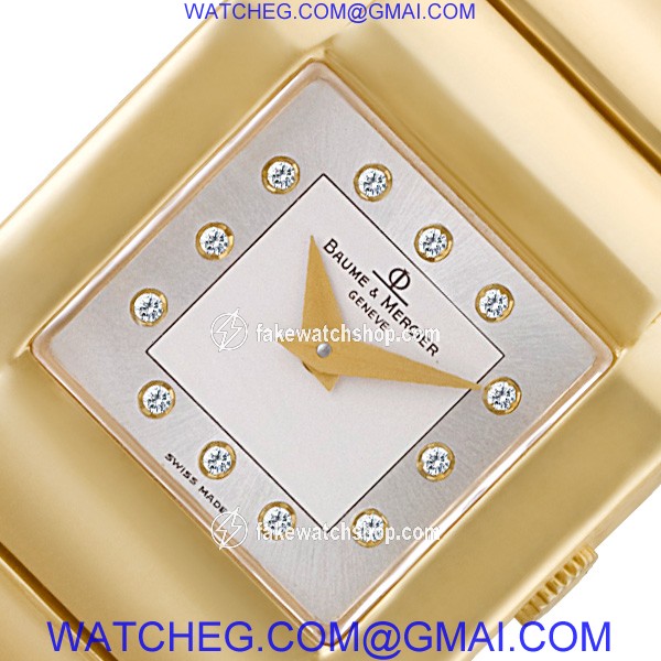Baume & Mercier MV045223 Riviera Quartz Female 18k yellow gold 2