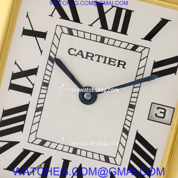 Cartier W1529756 Tank Louis Cartier Quartz Male 18k yellow gold 2