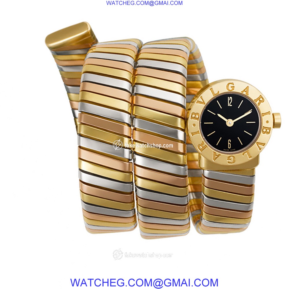 Bvlgari BB 19 iT Tubogas Quartz Female 18k yellow gold 2