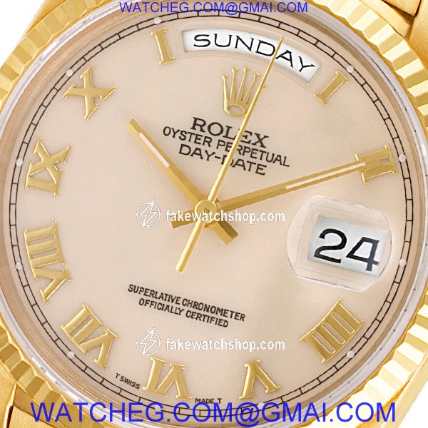 Rolex 18238 Day-Date Automatic Male 18k yellow gold 2