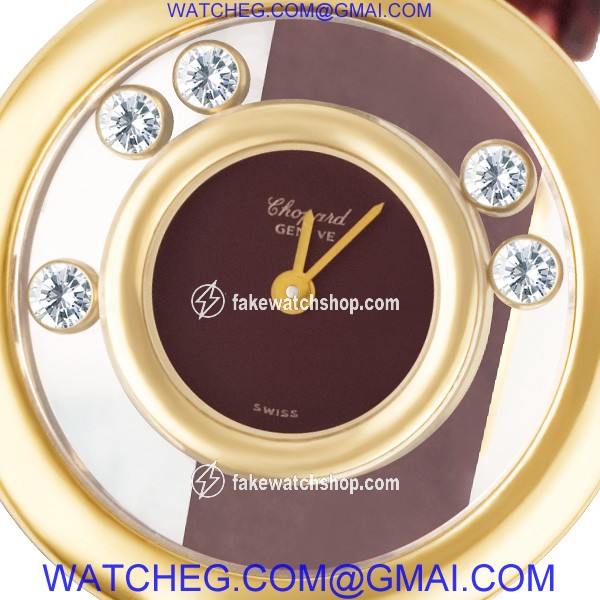 Chopard 20/5342 Happy Diamond Quartz Female 18k yellow gold 2