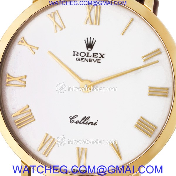 Rolex 4112 Cellini Manual Unisex 18k yellow gold 2