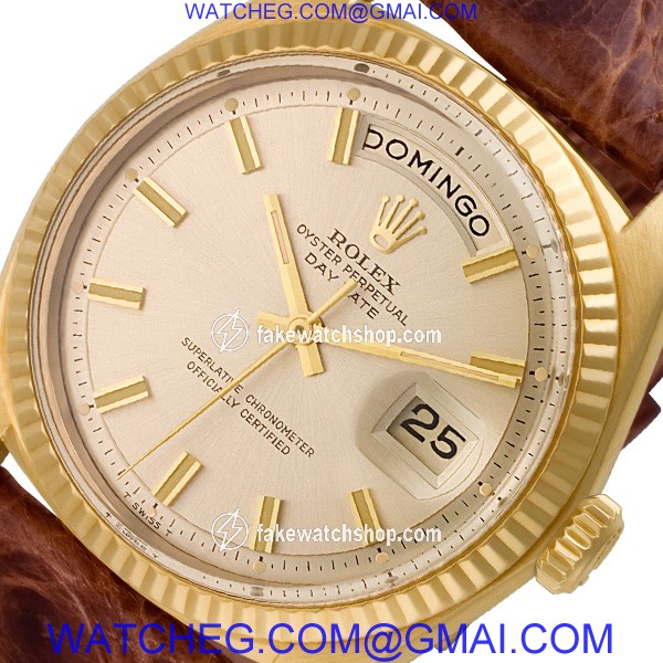 Rolex 1803 Day-Date Automatic Male 18k yellow gold 2