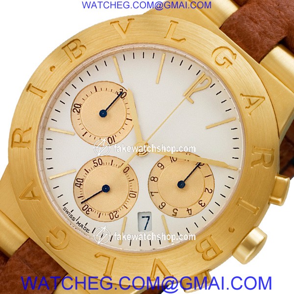 Bvlgari ch 35 g Chronograph Quartz Male 18k yellow gold 2