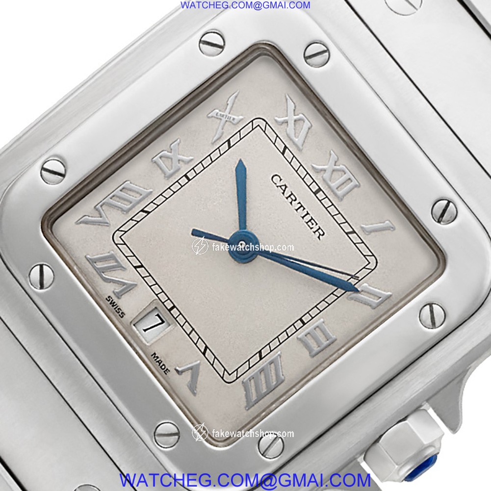 Cartier 13418 Santos Quartz Male Stainless Steel 2