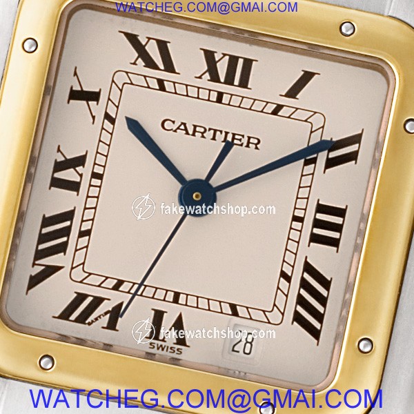 Cartier W25028B Panthere Quartz Male Stainless Steel 2