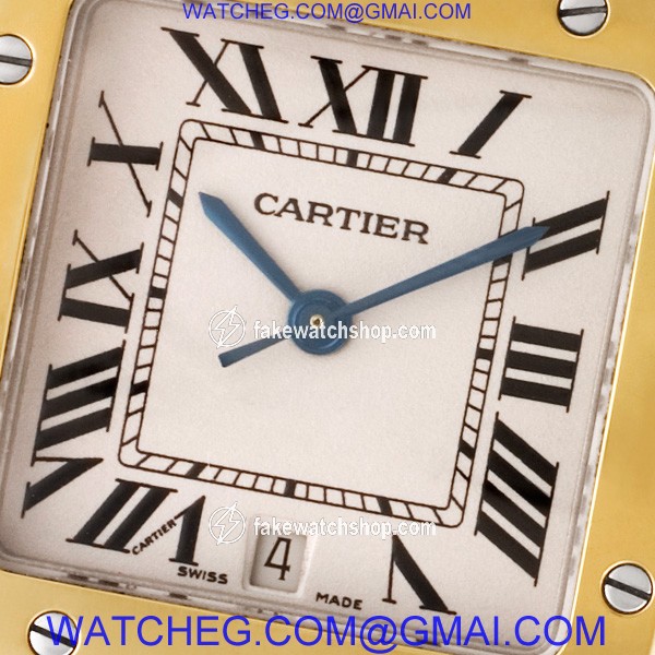 Cartier W20011C4 Santos Quartz Male Stainless Steel 2