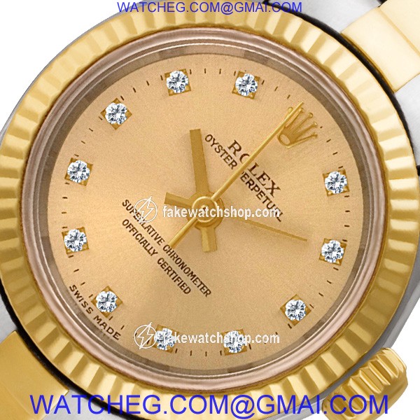 Rolex 67193 Oyster Perpetual Automatic Female Stainless Steel 2
