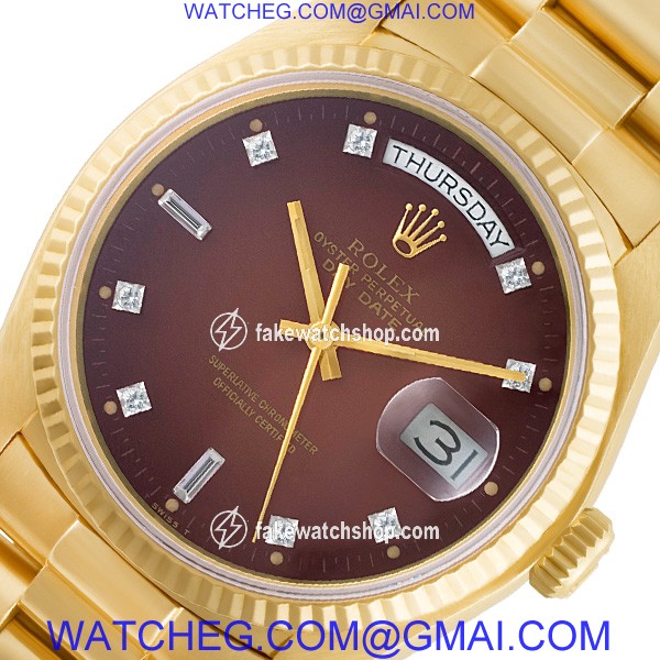 Rolex 18038 Day-Date Automatic Male 18k yellow gold 2