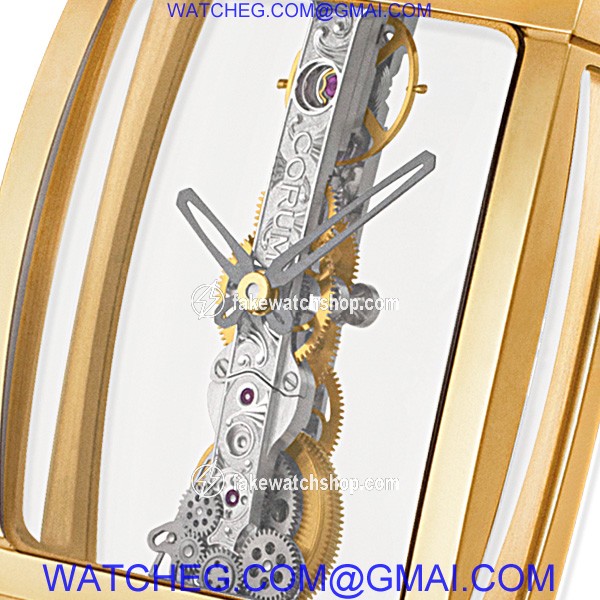 Corum 113.550.56/0001 0000J Golden Bridge Manual Male 18k yellow gold 2