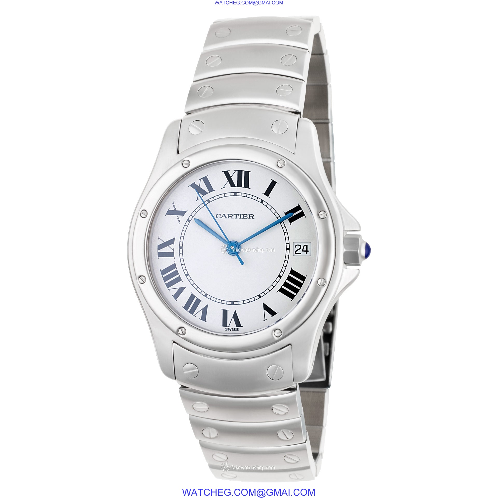 Cartier 1920 Santos Automatic Unisex Stainless Steel 2