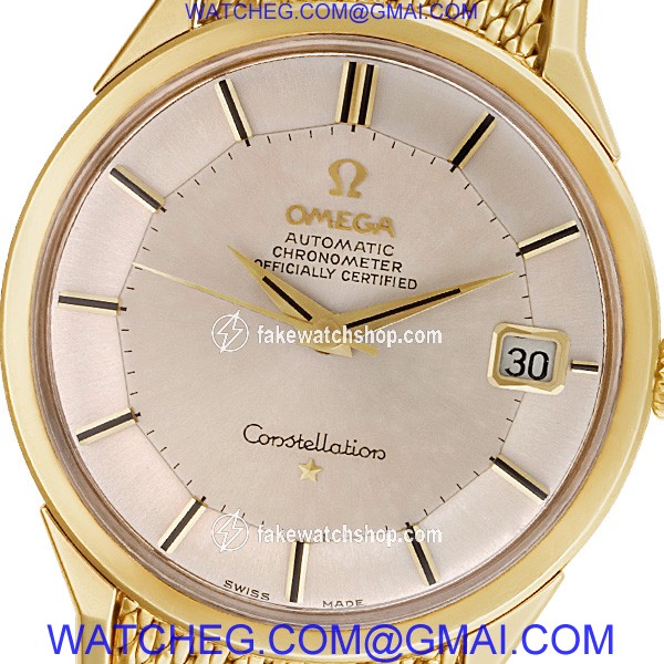 Omega 168005/6 Constellation Automatic Male 18k yellow gold 2