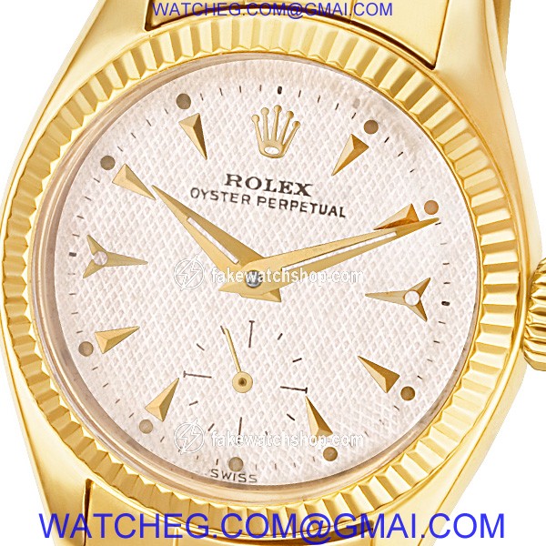Rolex 6509 Oyster Perpetual Automatic Female 14k yellow gold 2