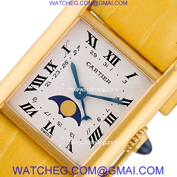 Cartier Cartier 1795 Tank Quartz Female 18k yellow gold 2