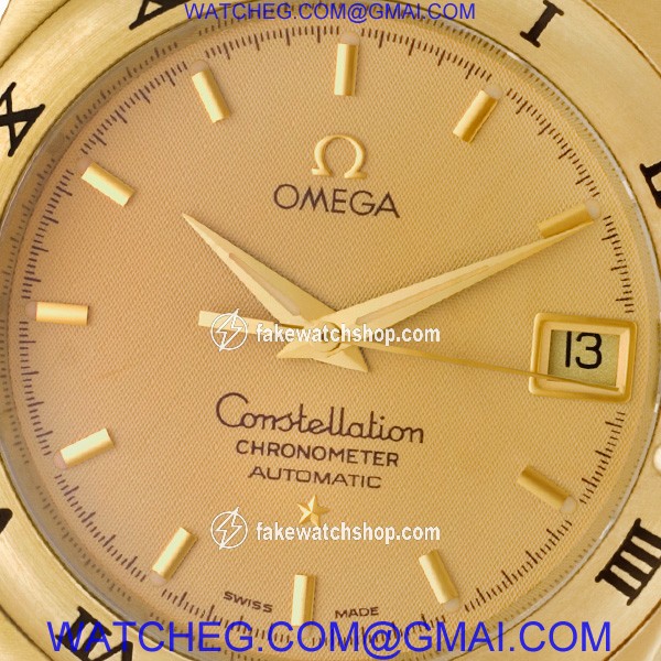 Omega 168.120.1 Constellation Automatic Male 18k yellow gold 2