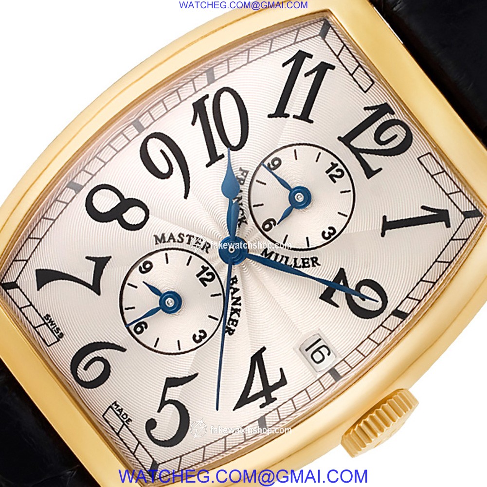 Franck Muller 6850 mb Master Banker Automatic Male 18k yellow gold 2