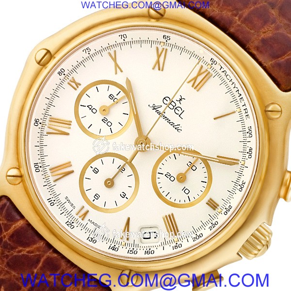 Ebel 64100360 1911 Automatic Male 18k yellow gold 2