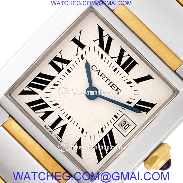 Cartier W51012Q4 Tank Francaise Quartz Unisex Stainless Steel 2