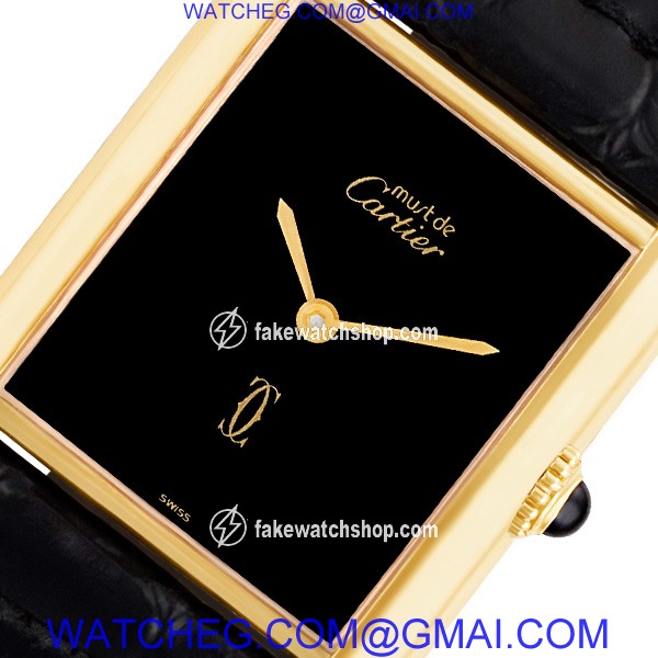 Cartier Cartier 1035 Tank Vermeil Manual Unisex Vermeil 2
