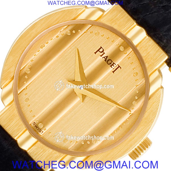 Piaget 8243 Polo Quartz Female 18k yellow gold 2