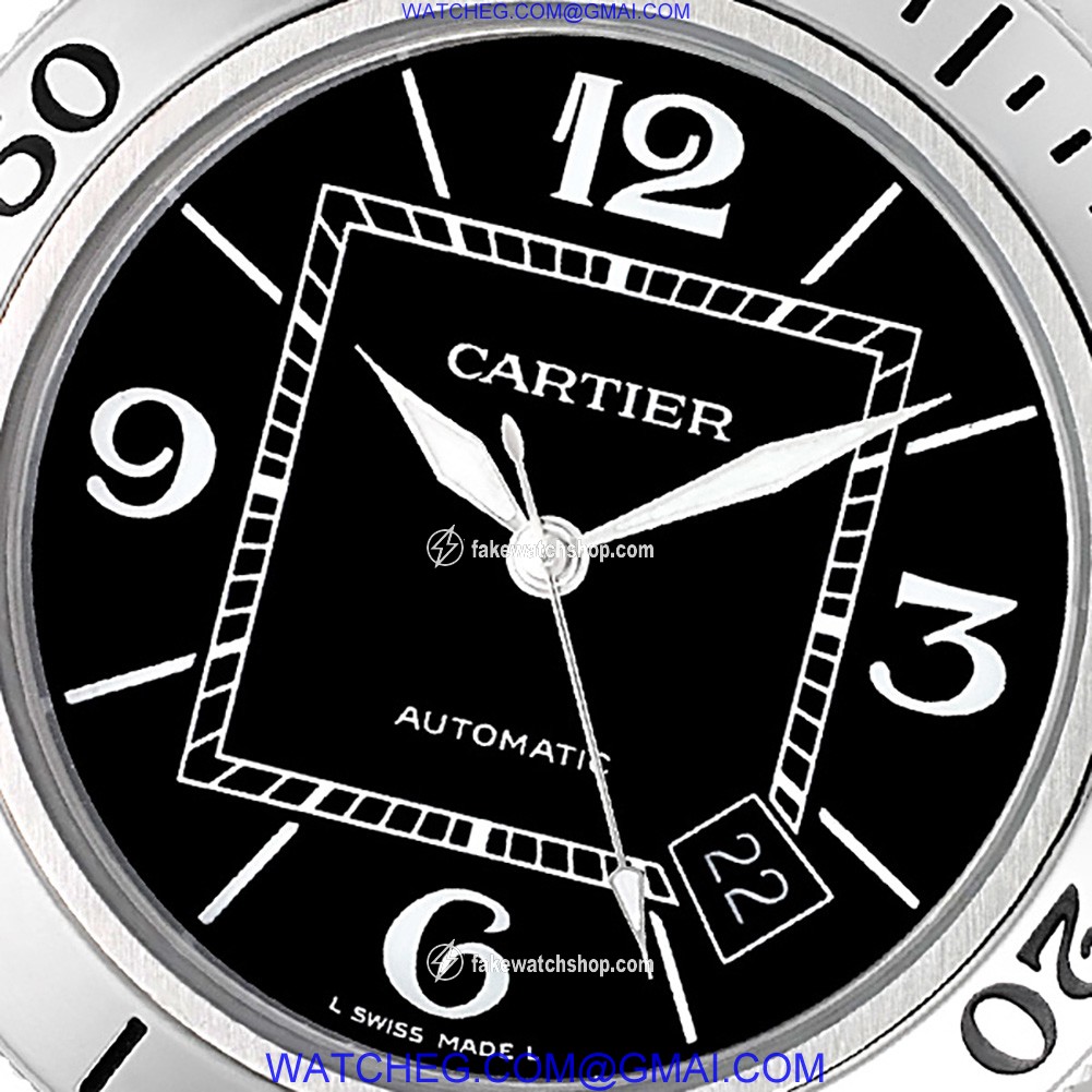 Cartier W31077M7 Pasha Seatimer Automatic Male Stainless Steel 2
