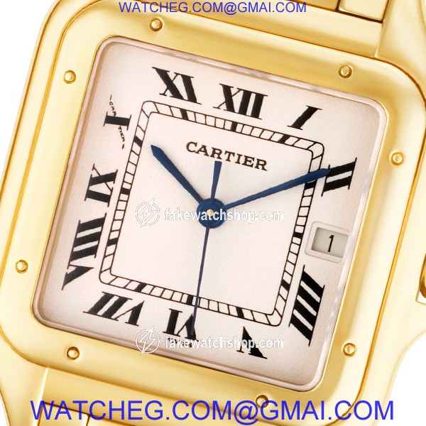 Cartier w2501489 Panthere Quartz Male 18k yellow gold 2